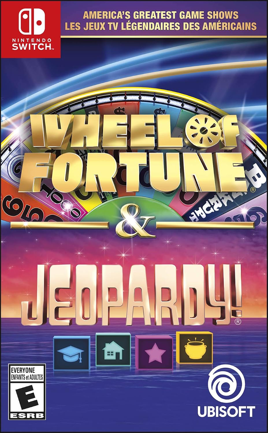 America's Greatest Game Shows: Wheel Of Fortune & Jeopardy Nintendo Switch