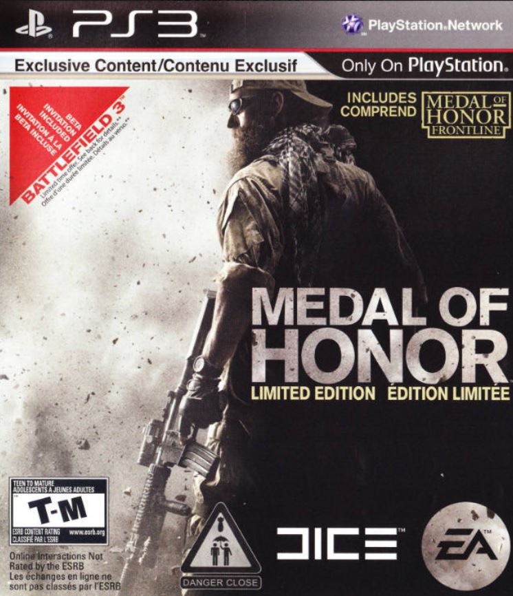 Medal Of Honor Limited Edition Playstation 3