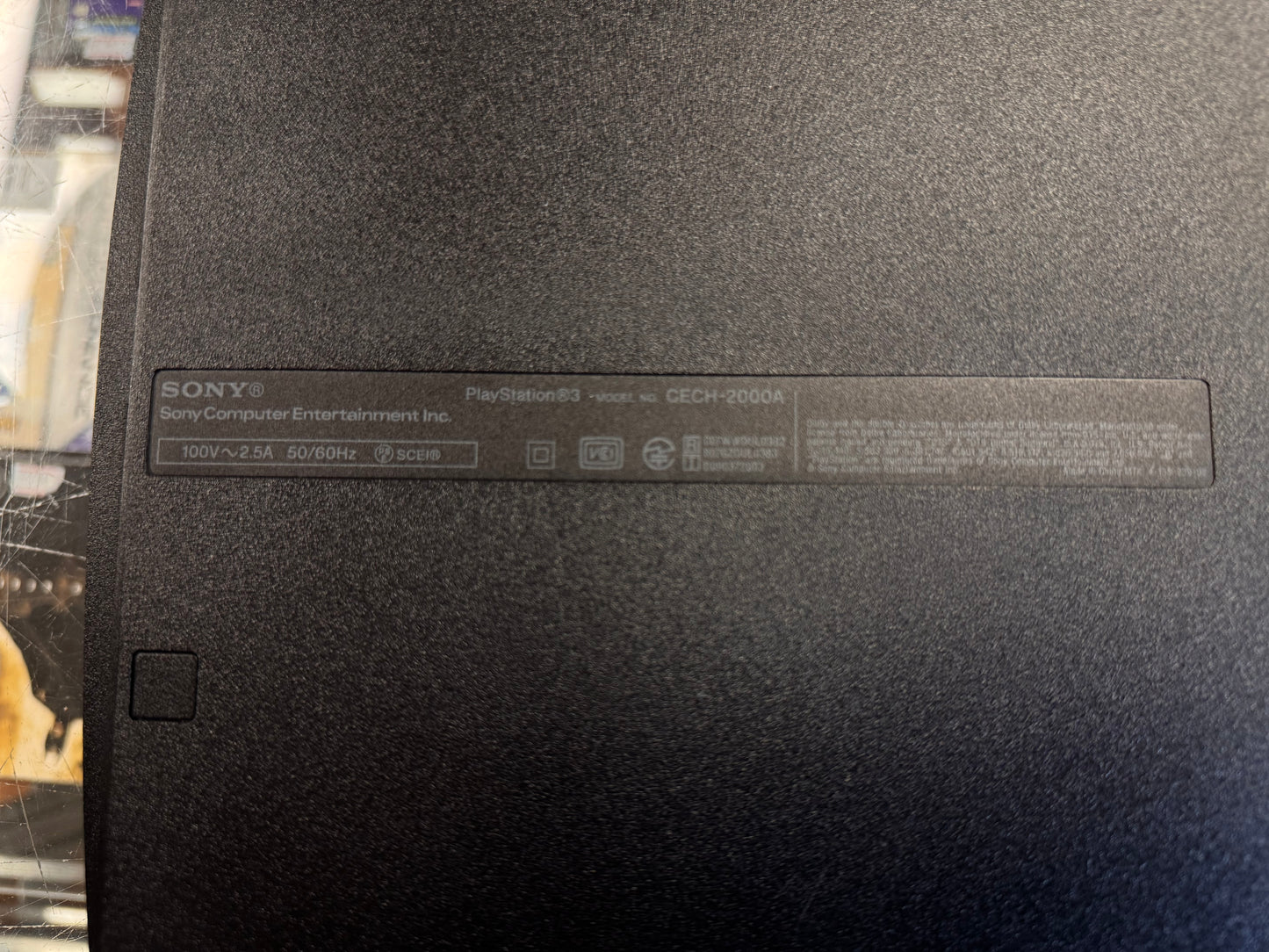 Black 120GB PS3 JP (CECH-2000A) Playstation 3