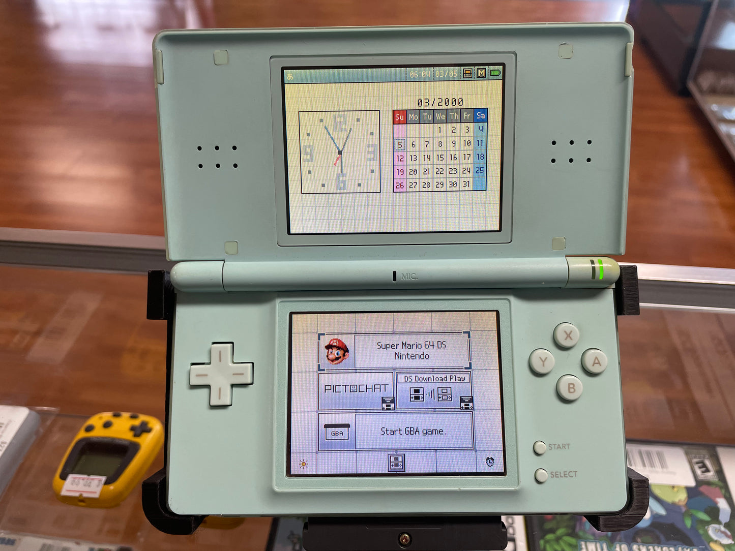 Mint Green Nintendo DS Lite Nintendo DS