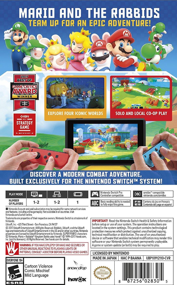 Mario + Rabbids Kingdom Battle Nintendo Switch