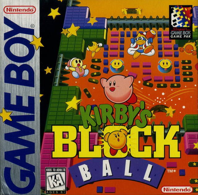 Kirby's Block Ball GameBoy