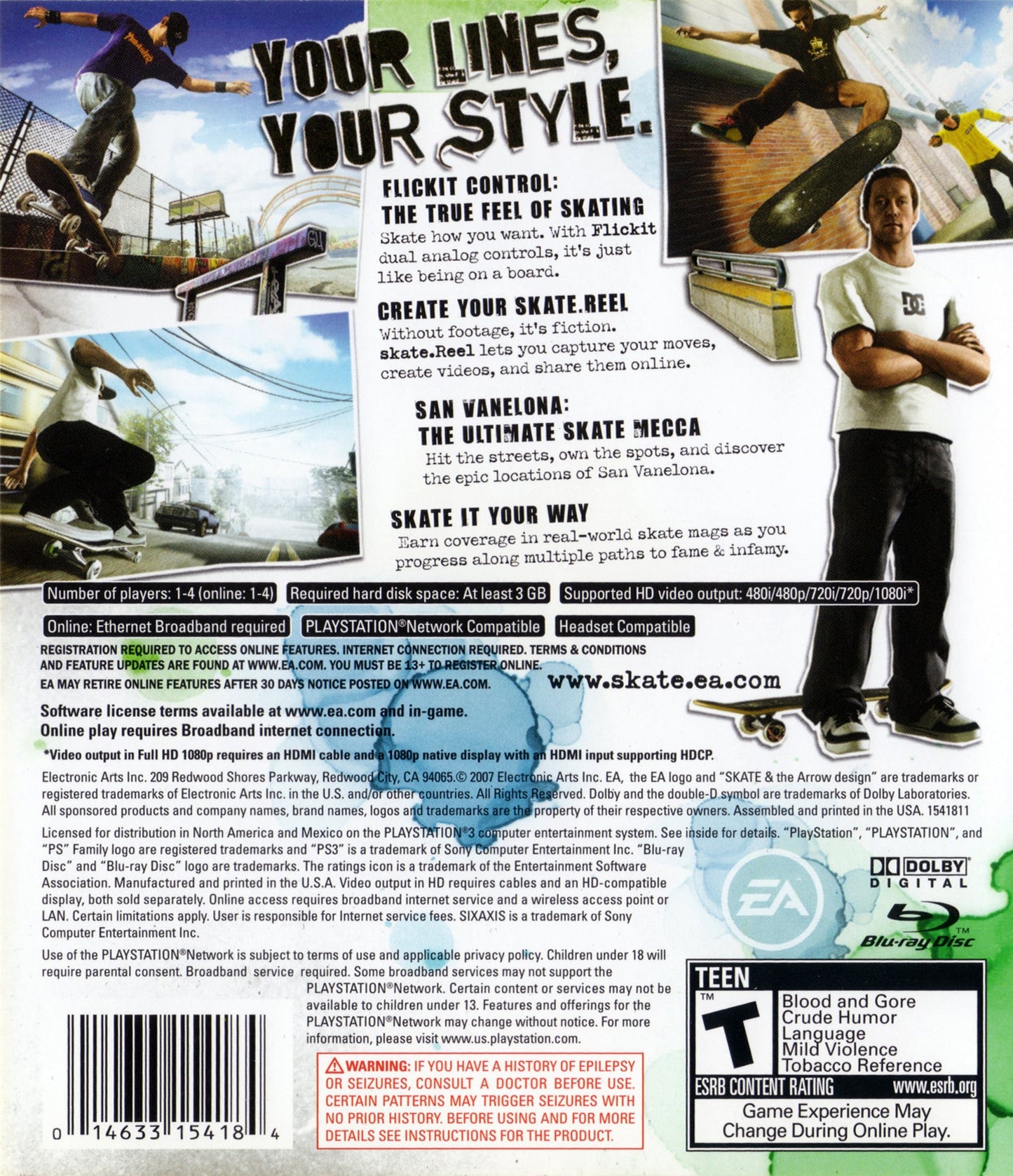 Skate Playstation 3