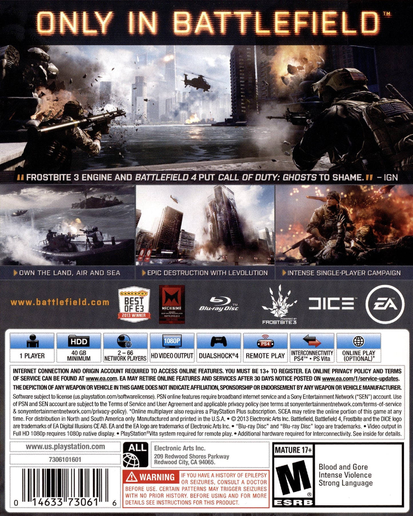 Battlefield 4 Playstation 4