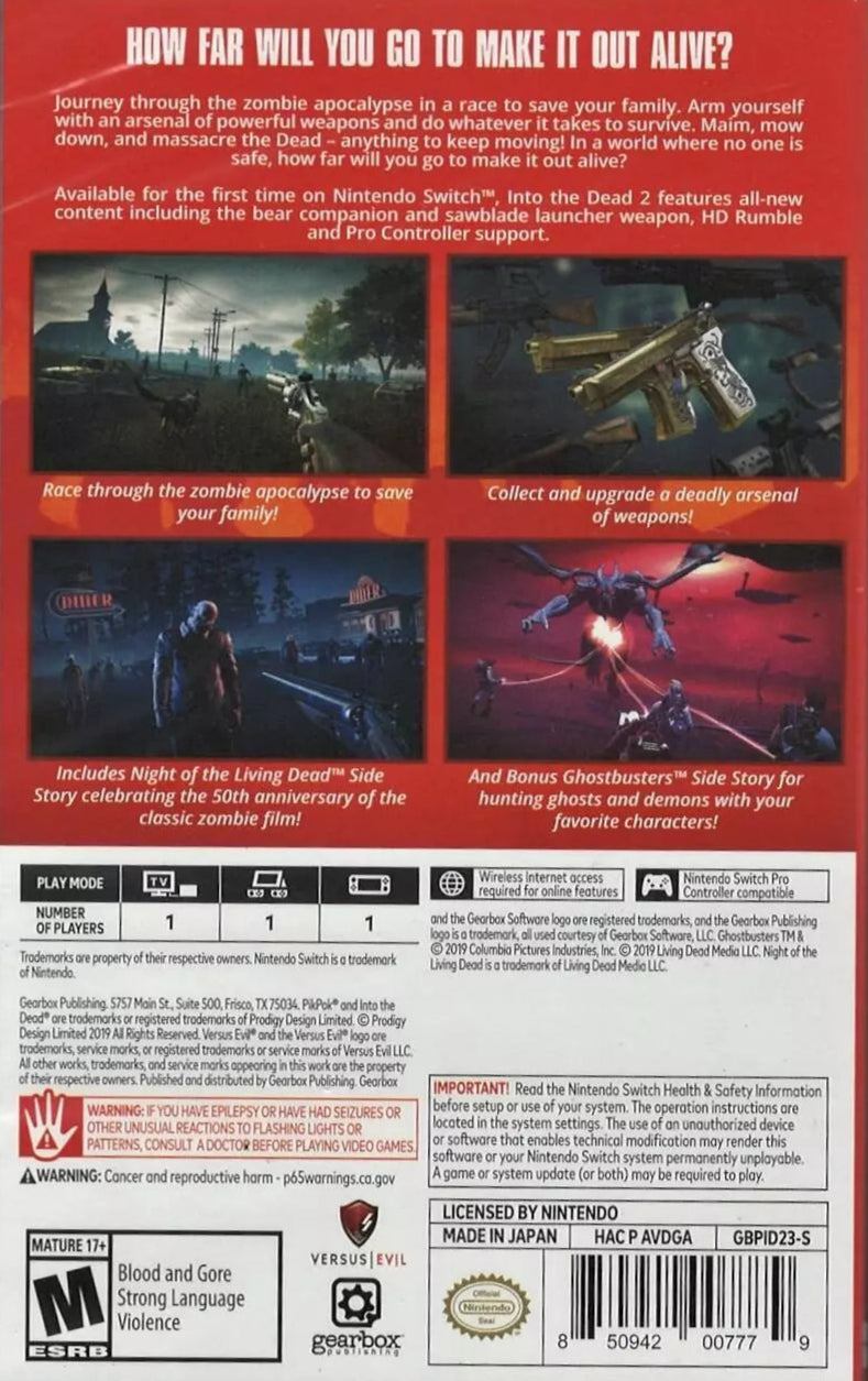 Into the Dead 2 Nintendo Switch