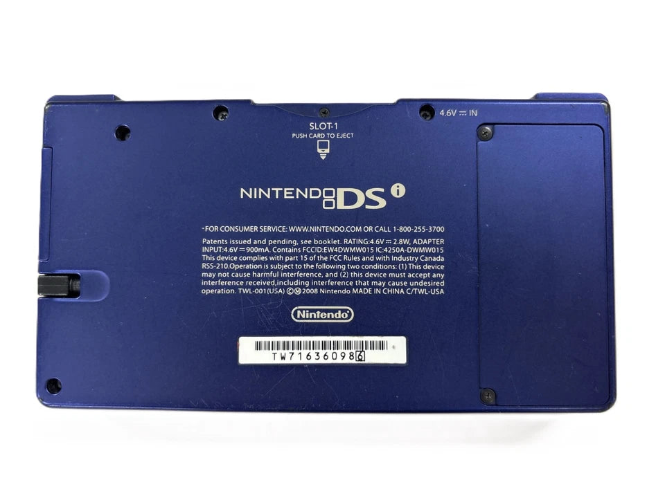 Metallic Blue Nintendo DSi Nintendo DS