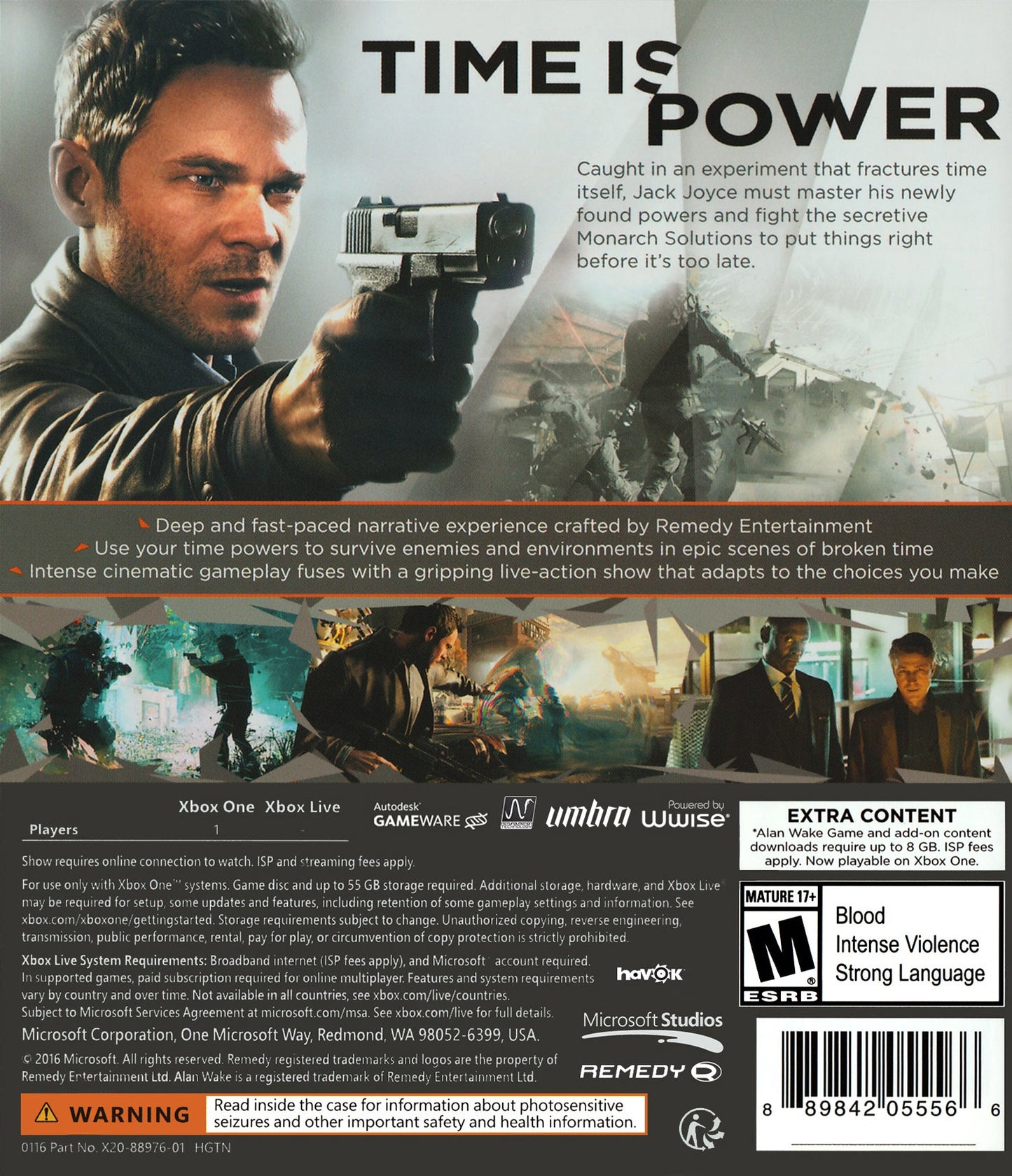 Quantum Break Xbox One