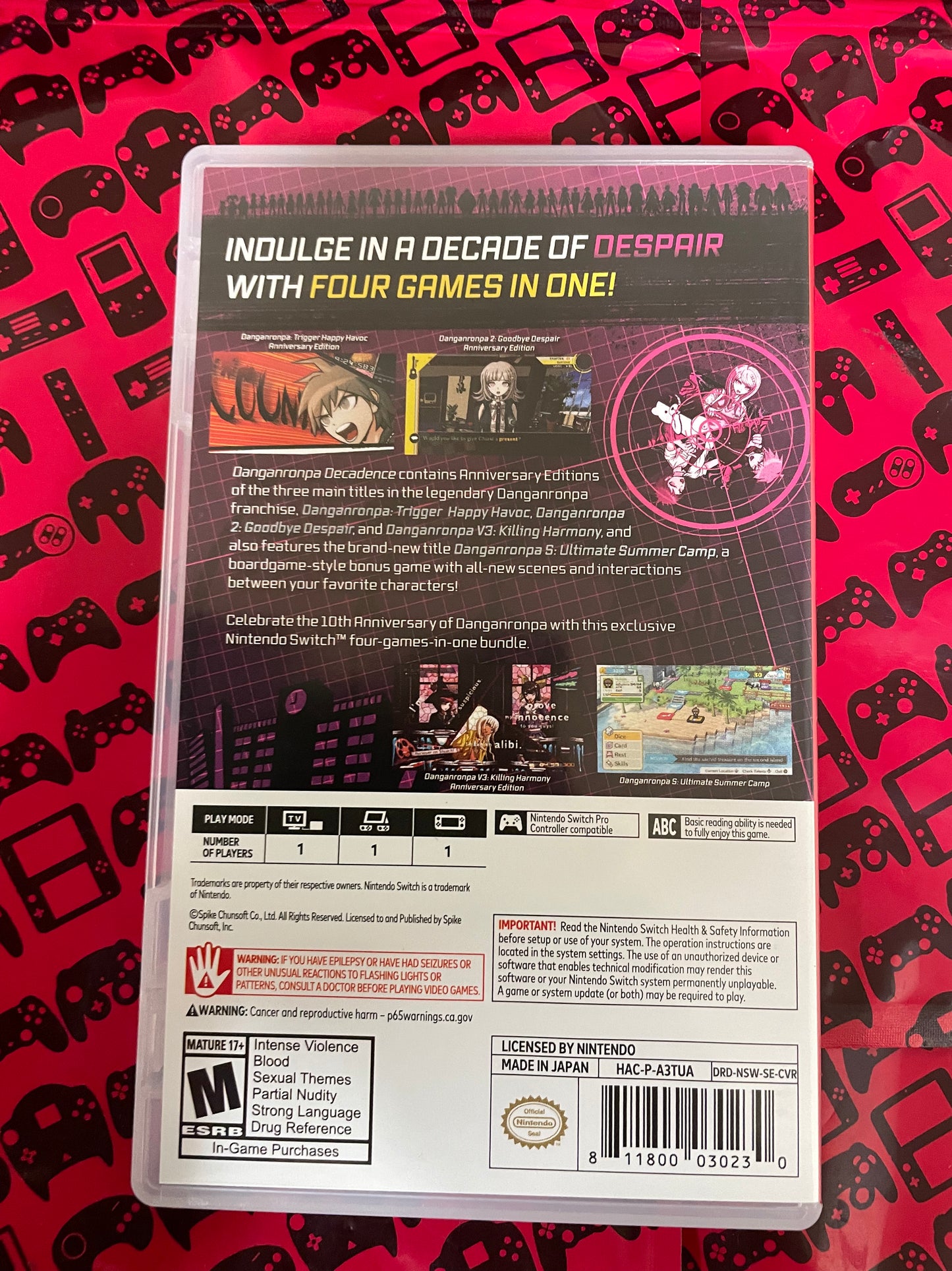 Danganronpa Decadence Nintendo Switch