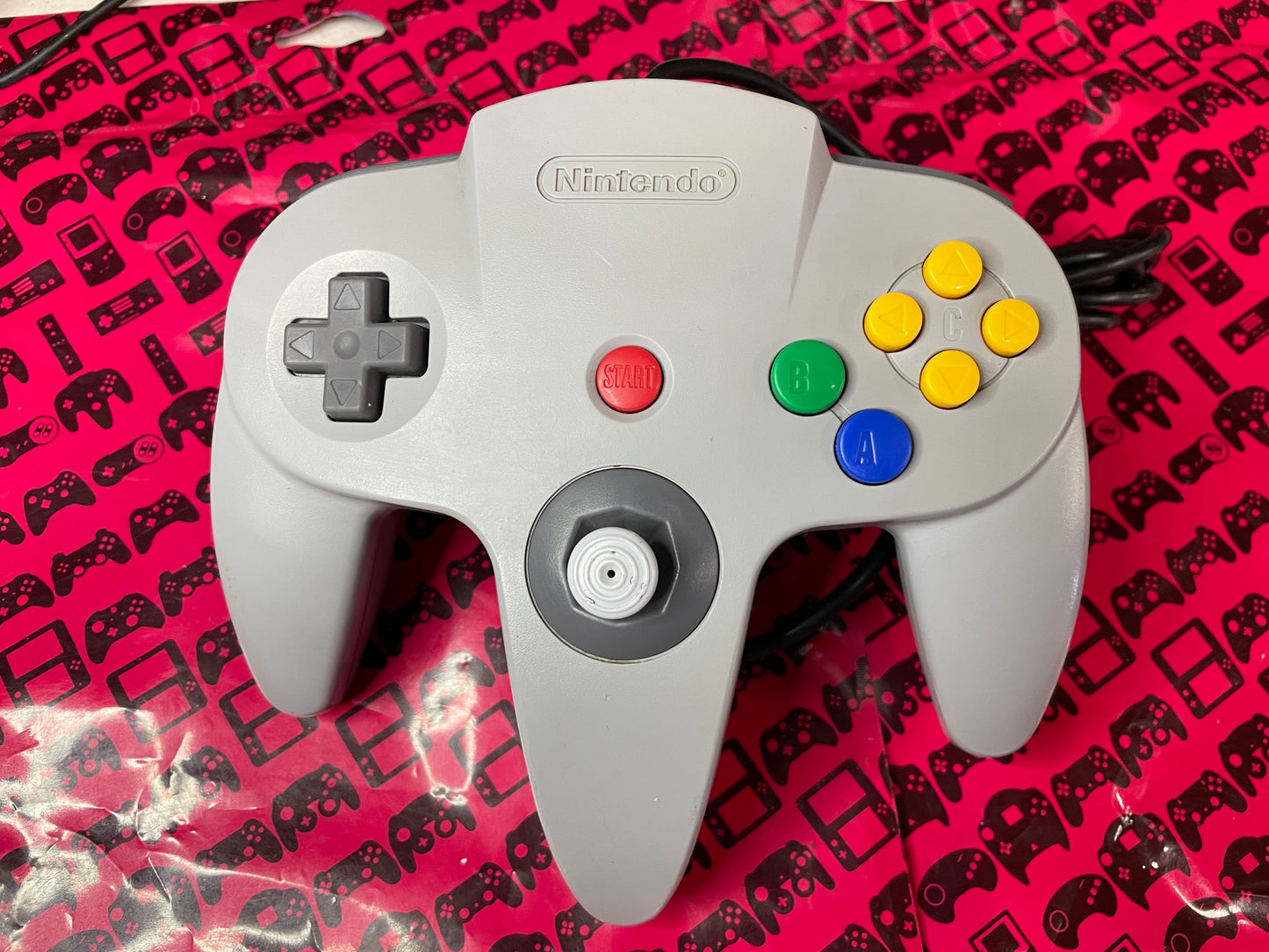 Gray N64 Controller Nintendo 64