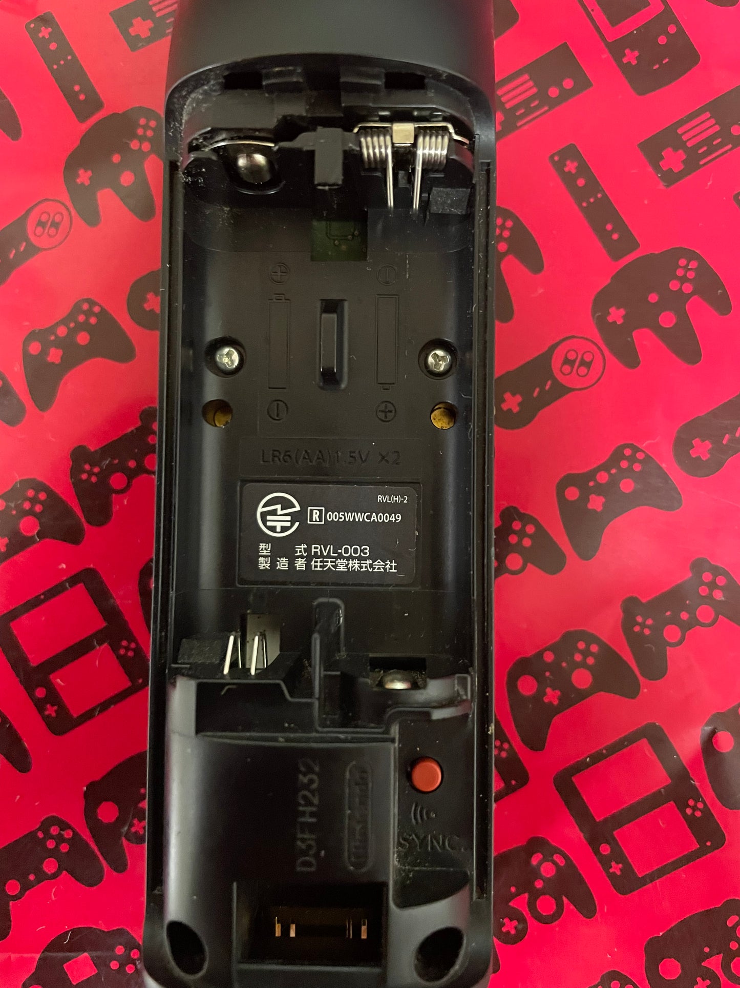 Black Wii Remote Controller Wii