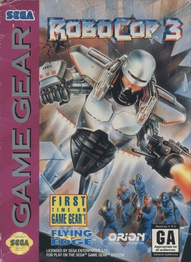 Robocop 3 Sega Game Gear