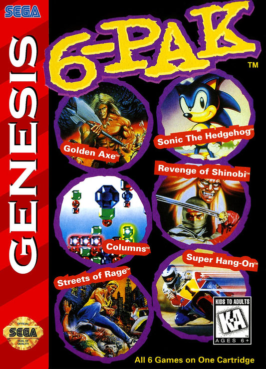 6-Pak Sega Genesis