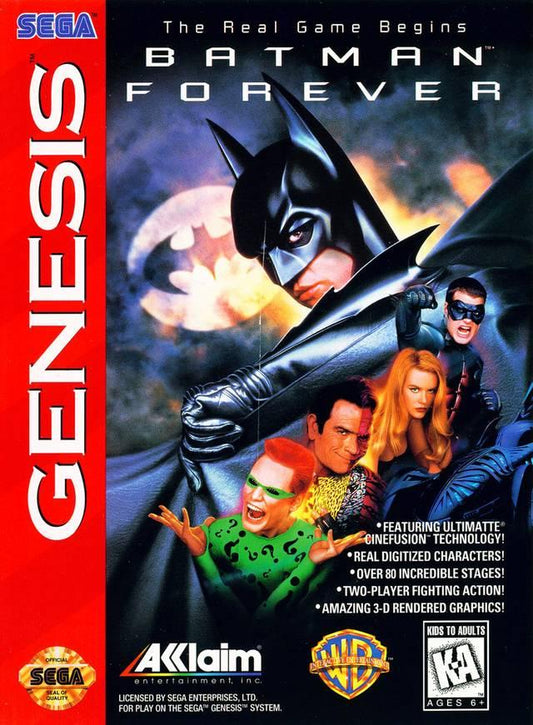 Batman Forever Sega Genesis