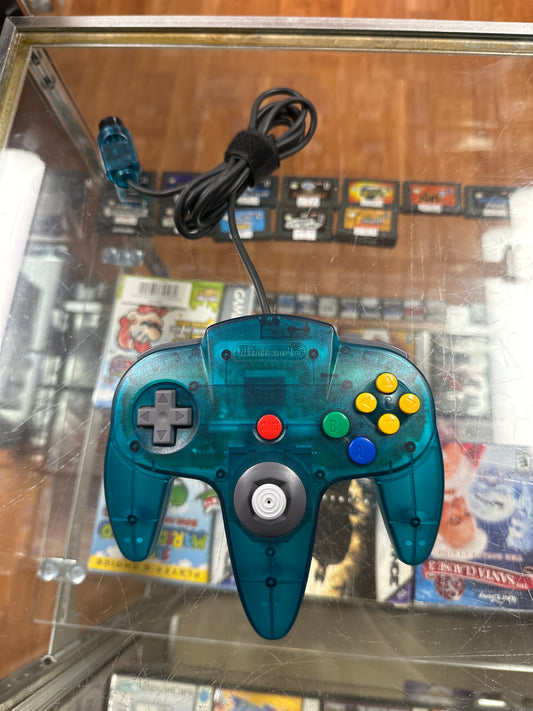 Ice Blue N64 Controller Nintendo 64