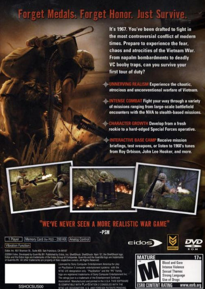 Shell Shock Nam '67 Playstation 2