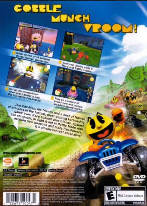 Pac-Man World Rally Playstation 2