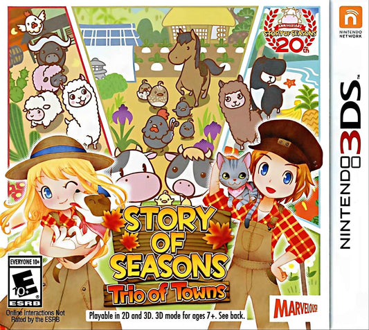 Story of Seasons: Trio of Towns Nintendo 3DS