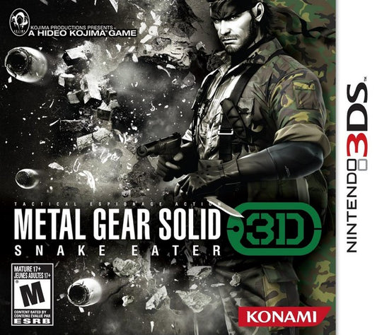 Metal Gear Solid 3D: Snake Eater Nintendo 3DS