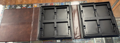 Atari 2600 / 7800 Storage Organizer Faux Leather 8 Game Holder Cartridge Case