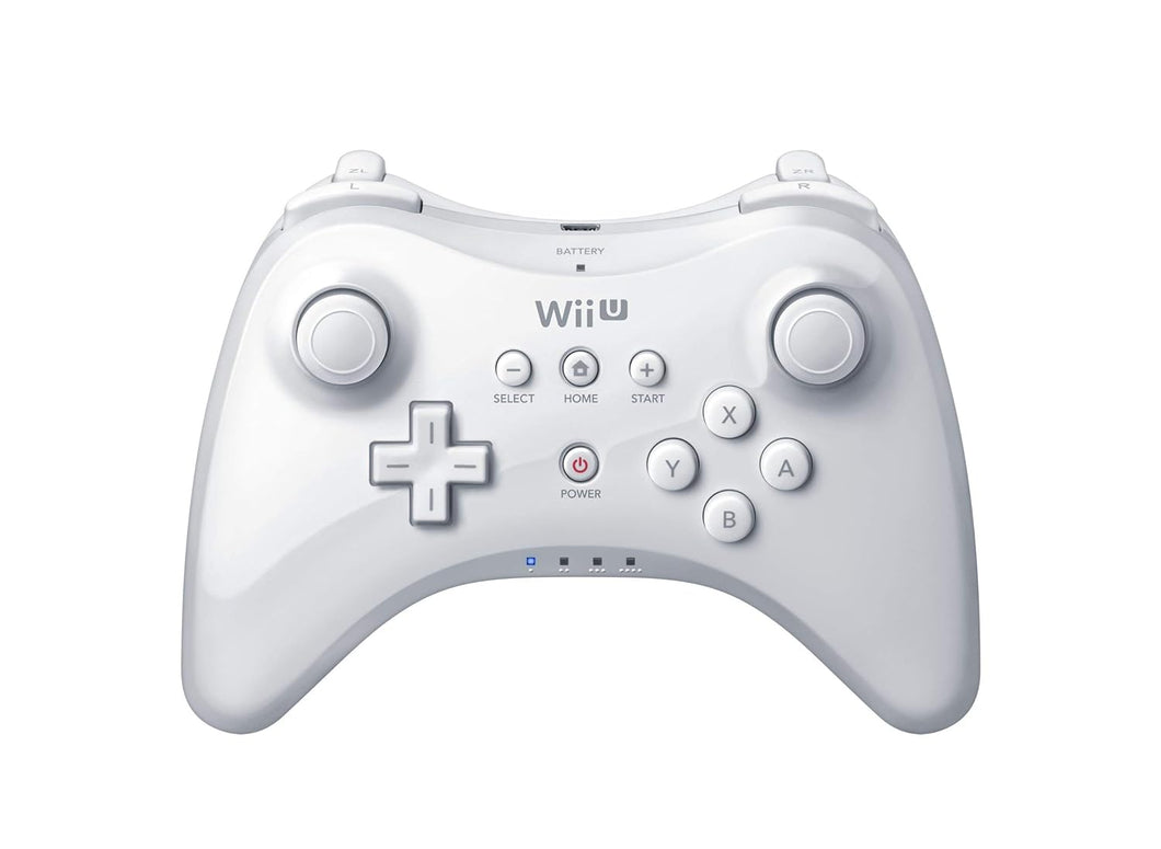 Wii U Pro Controller White Wii U