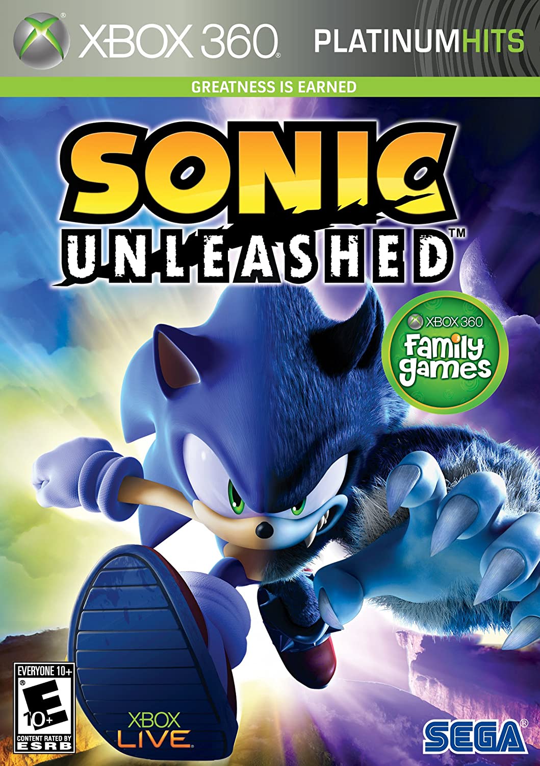 Sonic Unleashed Xbox 360