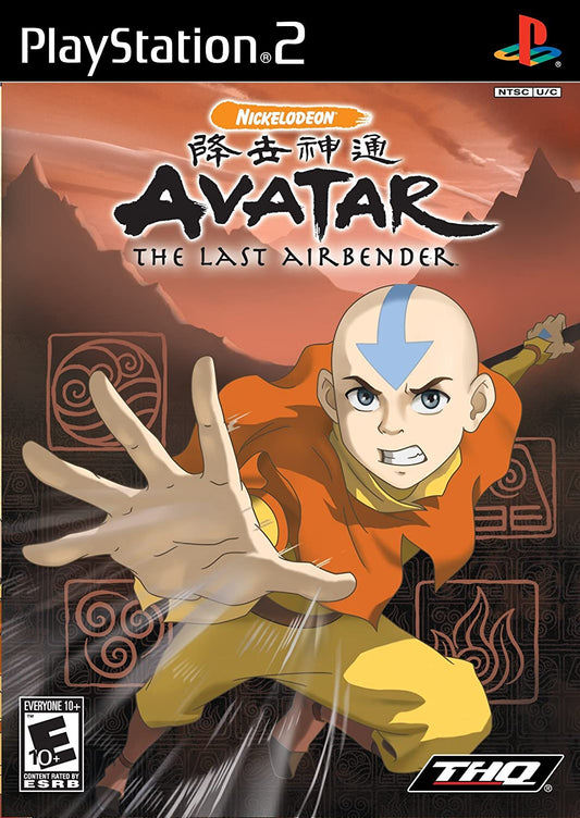 Avatar The Last Airbender Playstation 2