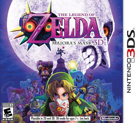Zelda Majora's Mask 3D Nintendo 3DS