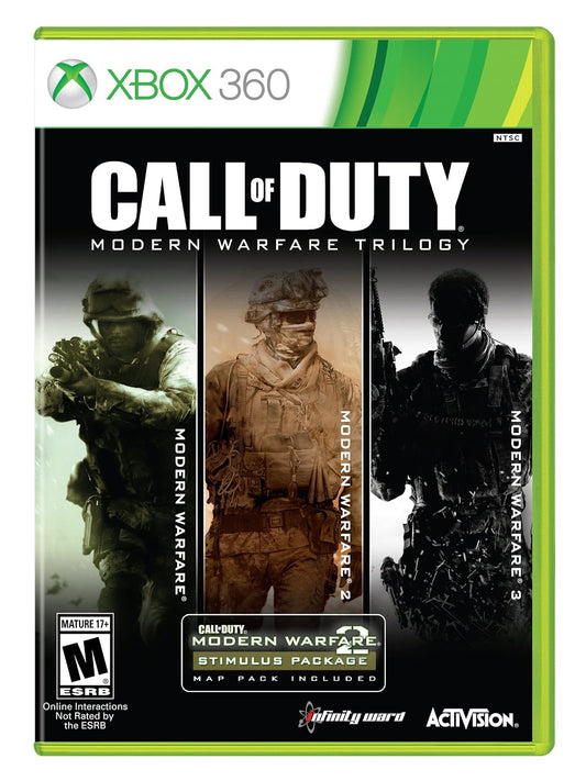 Call of Duty Modern Warfare Trilogy Xbox 360