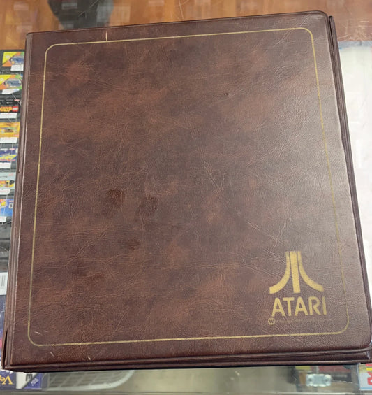 Atari 2600 / 7800 Storage Organizer Faux Leather 8 Game Holder Cartridge Case