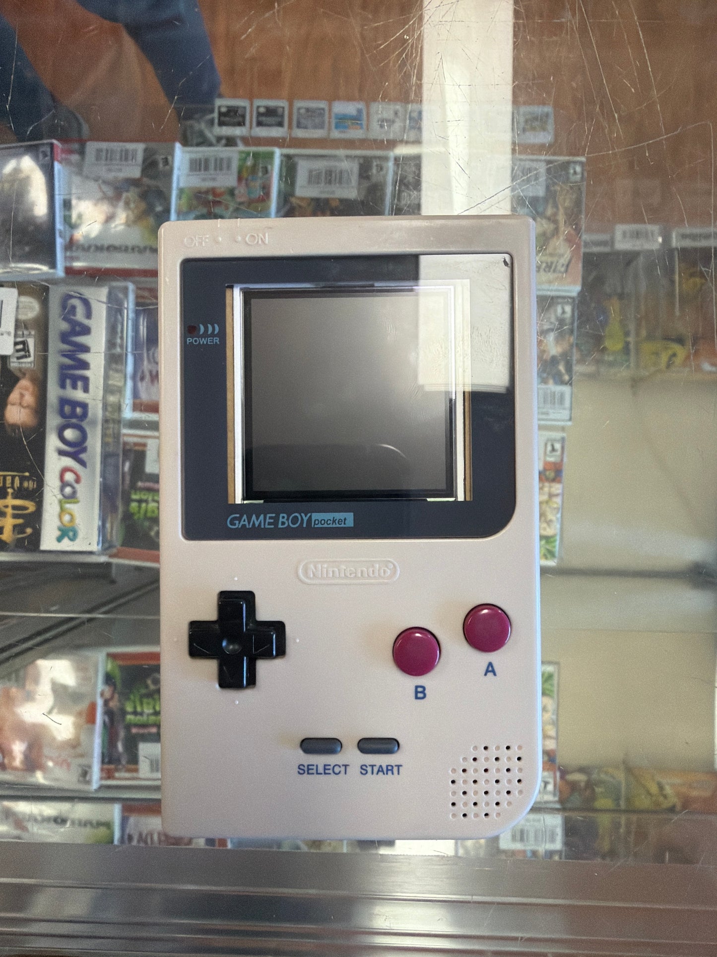 Gray Case Moded & IPS Screen Nintendo (MGB-001) Game Boy Pocket