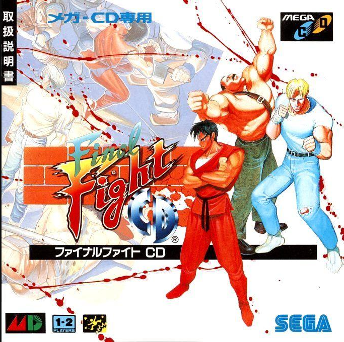 Final Fight CD JP Sega Mega CD