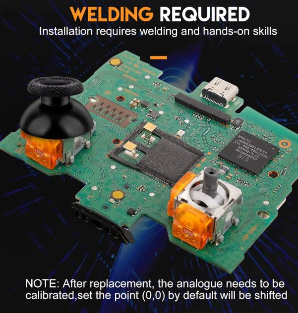 DualSense PS5 TMR Hall Effect Joystick Replacments Playstation 5