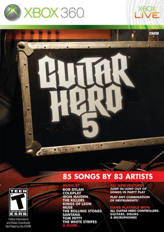 Guitar Hero 5 Xbox 360