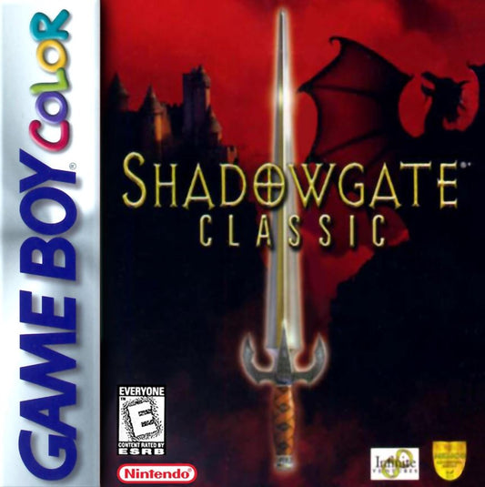 Shadowgate Classic GameBoy Color