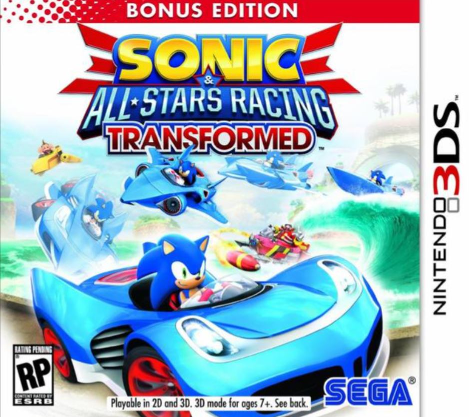 Sonic & All-Stars Racing Transformed Nintendo 3DS