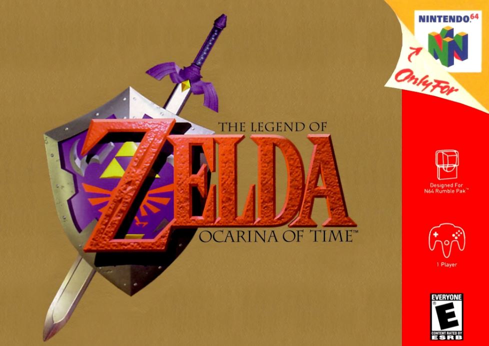 Zelda Ocarina Of Time Nintendo 64