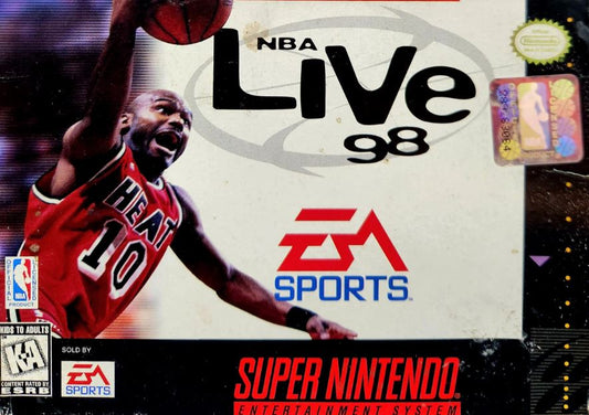 NBA Live 98 Super Nintendo