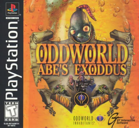 Oddworld Abes Exoddus Playstation