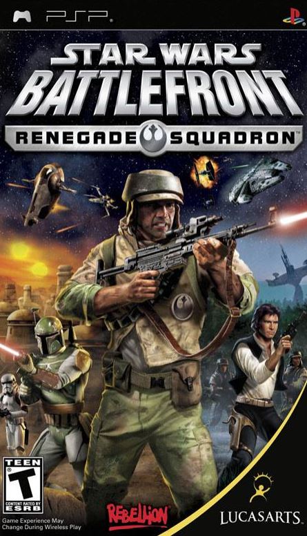 Star Wars Battlefront Renegade Squadron PSP