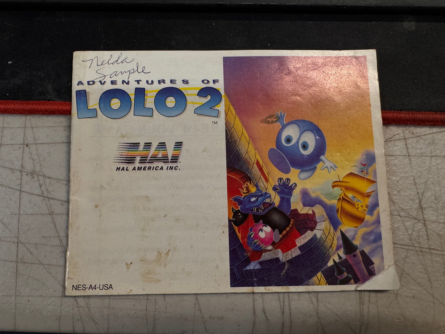 Adventures of Lolo 2 Manual