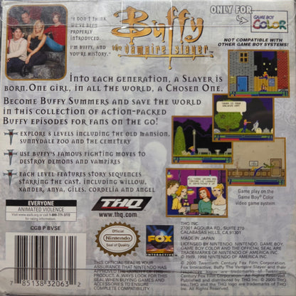 Buffy The Vampire Slayer GameBoy Color
