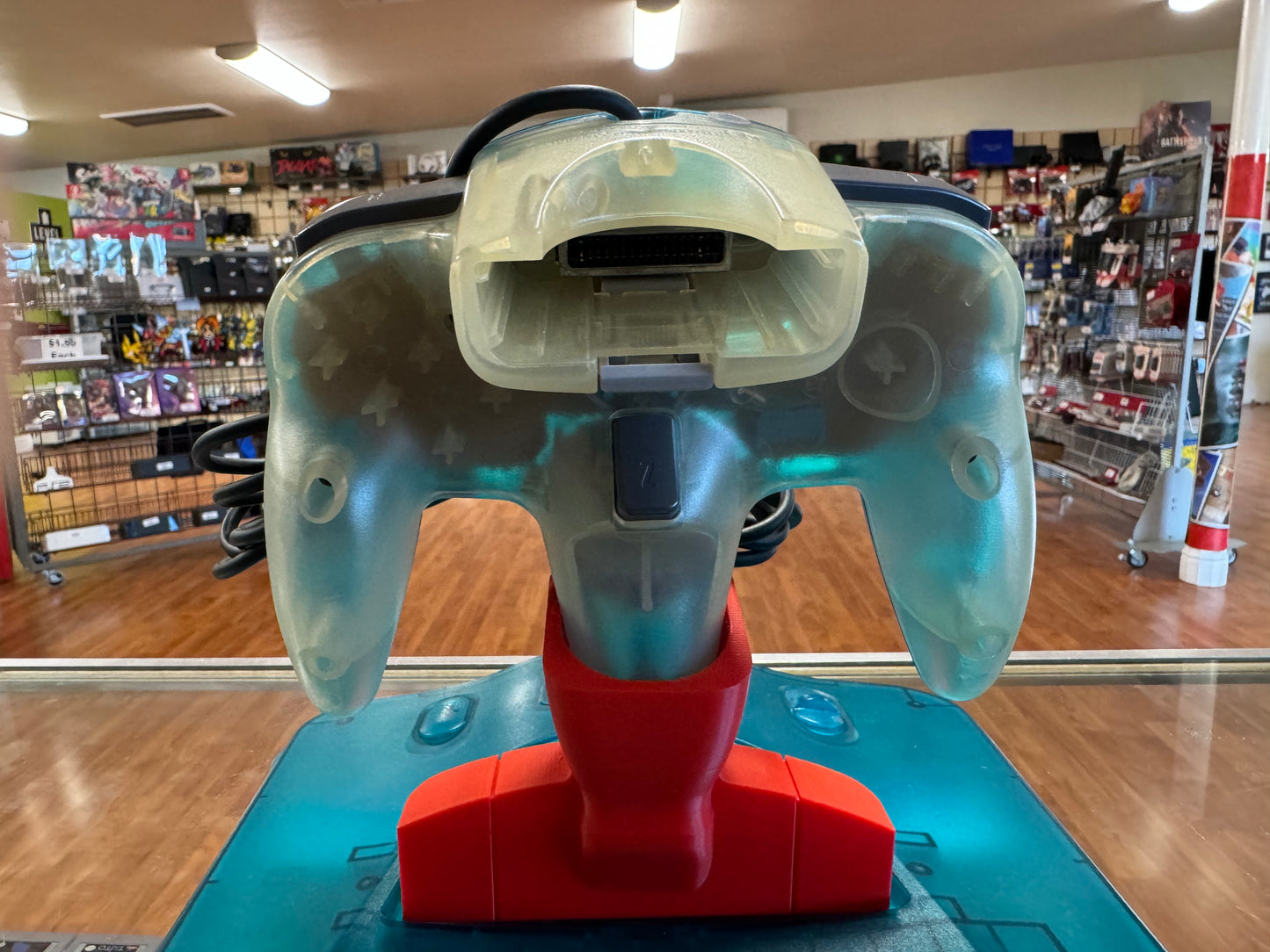 Ice Blue &  Clear White Controller JP Nintendo 64