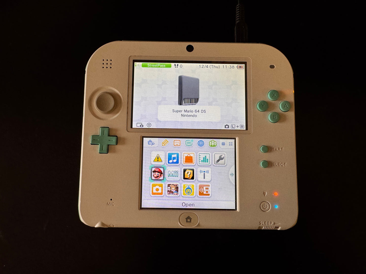 Sea Green Nintendo 2DS Nintendo 3DS