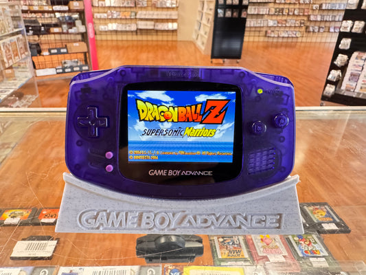 Ultimate MODDED Purple IPS Screen, USB-C, HDMI Out GBA System [AGB-001] Gameboy Advance