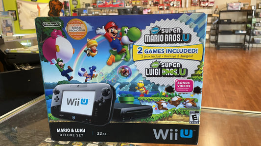 Wii U Console Deluxe: Mario & Luigi Edition 32GB