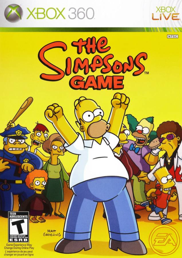 The Simpsons Game Xbox 360