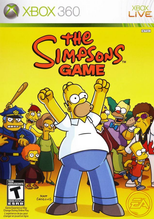 The Simpsons Game Xbox 360