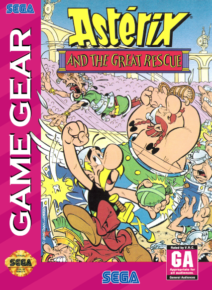 Asterix And The Great Rescue Sega Game Gear