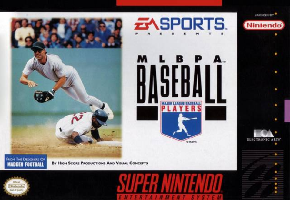 MLBPA Baseball Super Nintendo