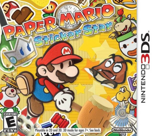 Paper Mario: Sticker Star Nintendo 3DS